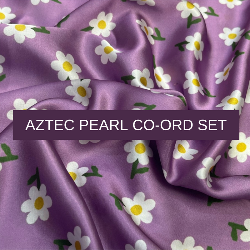 Aztec Pearl True Silk Coord Set