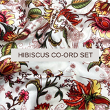 HIBISCUS True Silk Coord Set